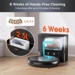 ILIFE V9 Pro Self-Emptying Robot Vacuum and Mop