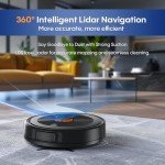 Bagotte Robot Vacuum & Mop with LiDAR Navigation