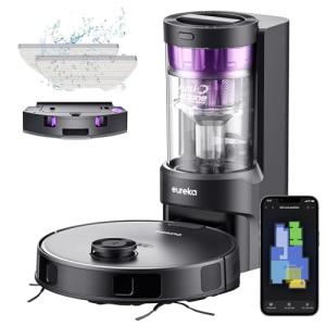 Eureka Bagless Robot Vacuum & Mop Combo