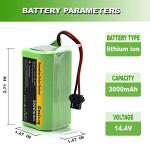 Replacement Battery for Eufy and Ecovacs Robots