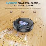 2-in-1 Robot Vacuum and Mop with Smart Control