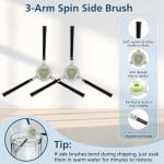 16-Pack HEPA Filter Replacements for Robot Vacuums