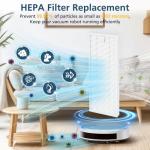 16-Pack HEPA Filter Replacements for Robot Vacuums