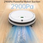 Powerful Robot Vacuum with Self-Charging and Tangle-Free Design