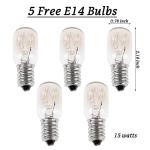 Salt Lamp Cord with Dimmer & 5 Bulbs