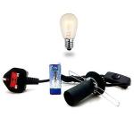 ONEX Hand Carved Himalayan Salt Lamp with Wooden Base