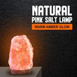 ONEX Himalayan Salt Lamp 3-5 KG Natural Light