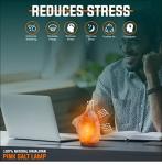 ONEX Himalayan Salt Lamp 3-5 KG Natural Light