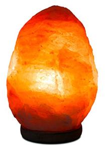 Himalayan Salt Lamp with Free Pink Salt