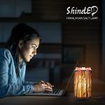 Himalayan Salt Lamp in Forest Design Basket