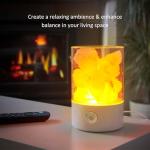 Himalayan Pink Salt Lamp with USB LED Light