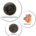 Himalayan Salt Lamp with Tree of Life Design