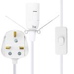 Salt Lamp Power Cord with Switch and Bulbs