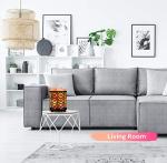 Himalayan Salt Lamp with Dimmer and Metal Basket