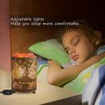 Himalayan Salt Lamp with Tree of Life Design