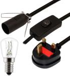 Himalayan Salt Lamp with Wooden Base - 4-6 KG