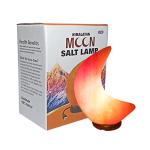 USB Pink Moon Shape Himalayan Salt Lamp