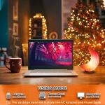 USB Pink Moon Shape Himalayan Salt Lamp