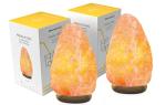 Pink Himalayan Salt Lamp Twin Pack for Home Décor