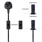 E14 Bulb Holder and 6FT Power Cord Set