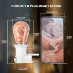 Himalayan Pink Salt Lamp E27 Bulb - 2200K Glow