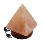 Himalayan Pink Salt Pyramid Color Changing Lamp