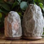 Himalayan Salt Lamp with Wooden Base – 1-2 KG