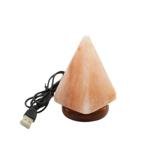 Himalayan Pink Salt Pyramid Color Changing Lamp