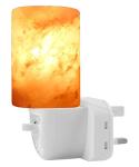 Himalayan Salt Rock Lamp Plug in Night Light Air Purifier Switchable Natural Crystal Mood Light Hand Crafted