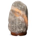 NaturalKrafts® Himalayan Salt Lamp – Grey Rock Crystal