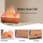 2-in-1 Flame Humidifier and Aromatherapy Diffuser