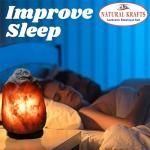 NaturalKrafts® Himalayan Salt Lamp – Grey Rock Crystal