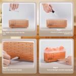 2-in-1 Flame Humidifier and Aromatherapy Diffuser