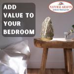 NaturalKrafts® Himalayan Salt Lamp – Grey Rock Crystal