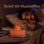 2-in-1 Flame Humidifier and Aromatherapy Diffuser