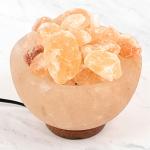 Himalayan Salt Lamp with Dimmer Switch, 3-5kg