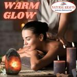 NaturalKrafts® Himalayan Salt Lamp – Grey Rock Crystal