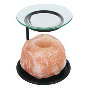 Himalayan Salt Lamp Oil Burner - Pink Boxed