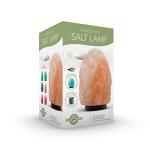 Himalayan Pink Salt Lamp with Remote and Colors