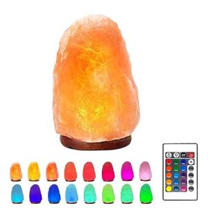 Color-Changing Himalayan Salt Lamp with Remote