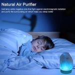 Color Changing USB Himalayan Salt Lamp with Base