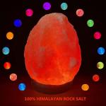 Color-Changing Himalayan Salt Lamp with Remote
