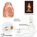 2 Pack Hand Carved Himalayan Salt Lamp Night Lights