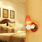 2 Pack Hand Carved Himalayan Salt Lamp Night Lights