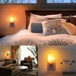 MCHERRY 2 Pack Himalayan Salt Lamp Night Light