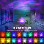 Ocean Wave Galaxy Projector with Remote Control