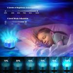 Ocean Wave Galaxy Projector with Remote Control