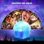 Ocean Wave Galaxy Projector with Remote Control