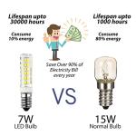 Salt Lamp Replacement Electric Cable with LED Bulb