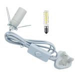Salt Lamp Replacement Electric Cable with LED Bulb